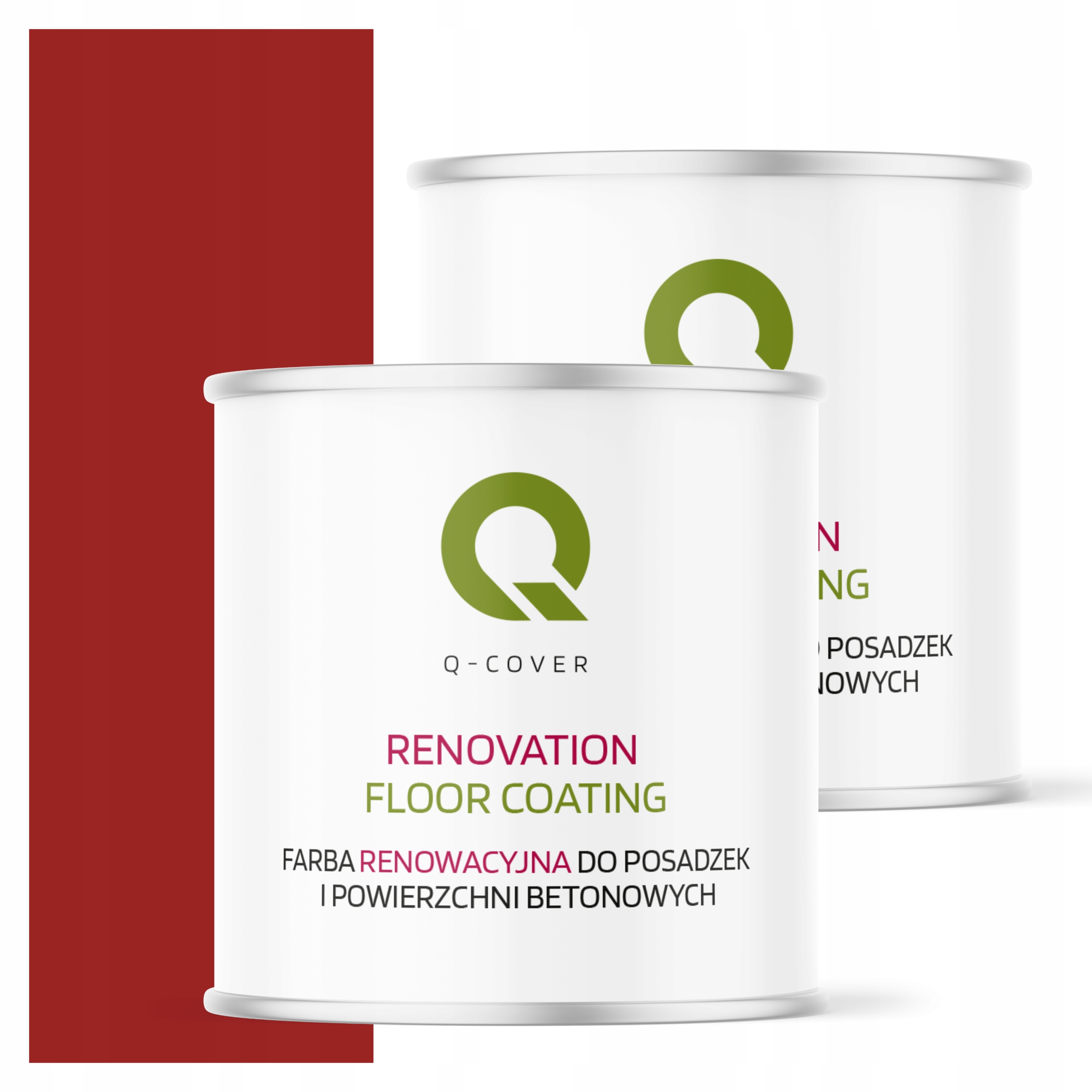 Ochranná farba na podlahy Renovačná červená Signál 3001 Satén 2,5L