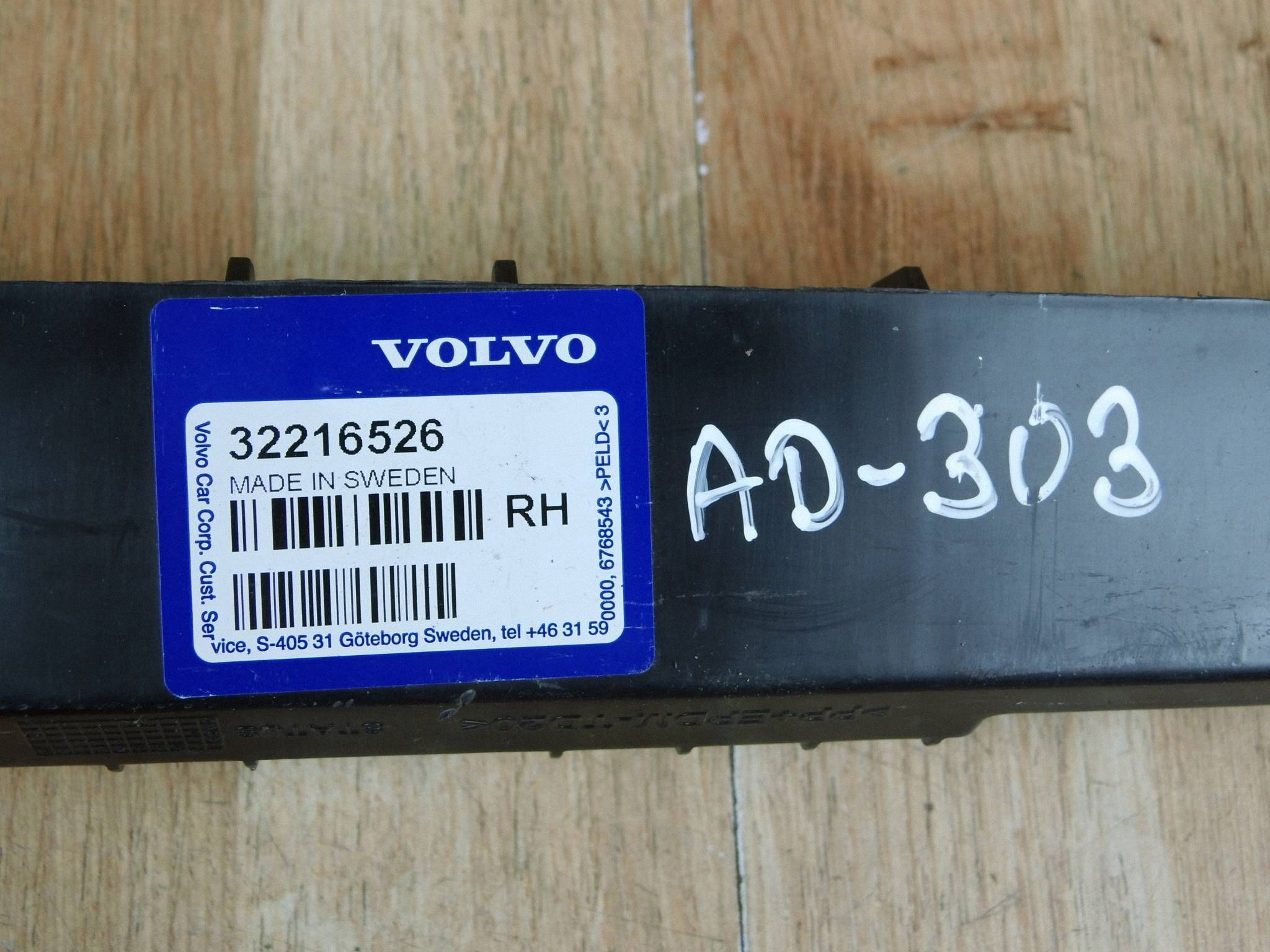 Volvo XC90 II console support holder listy progowej right rear part 32216526