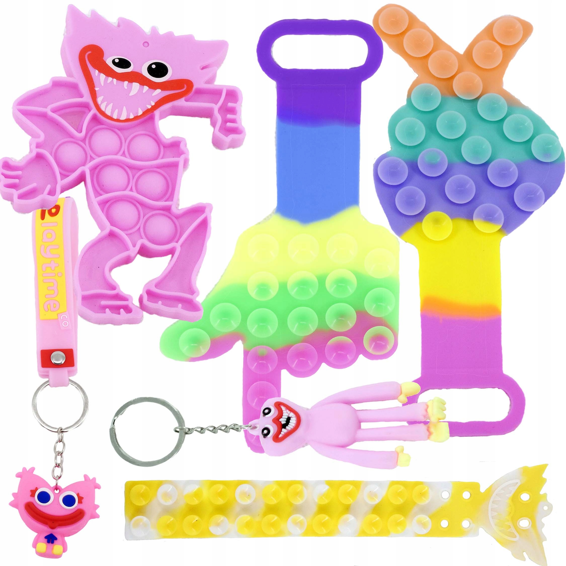

6 x Popit Huggy Wuggy Toy brelok Squidopop Zabawki