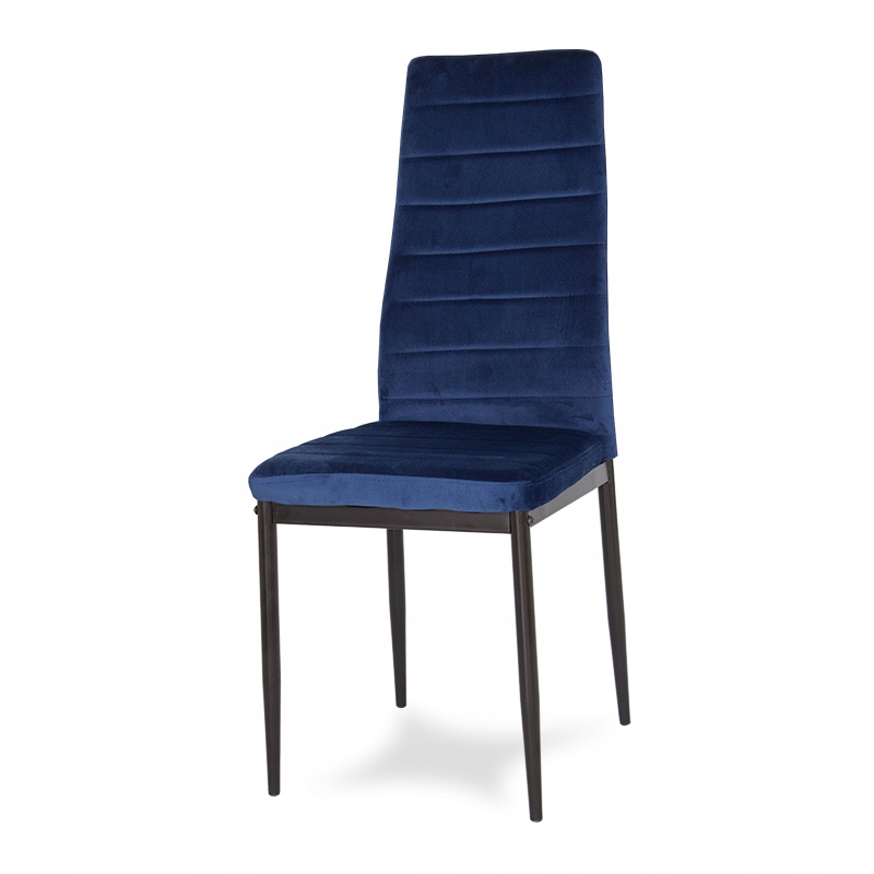 

Krzesło welurowe klasyczne niebieskie 704V