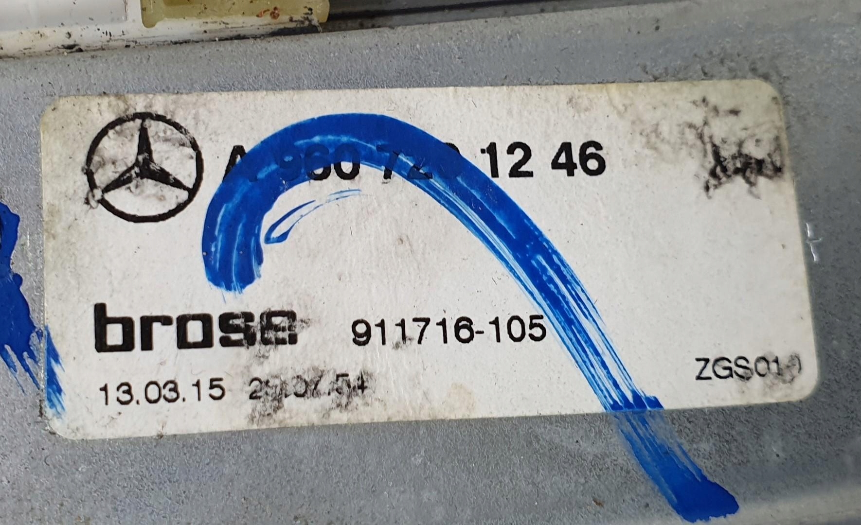 MECHANIZM PODNOŚNIK SZYBY PRAWY PRZÓD MERCEDES ACTROS MP4 A9607201246 Typ samochodu Samochody ciężarowe