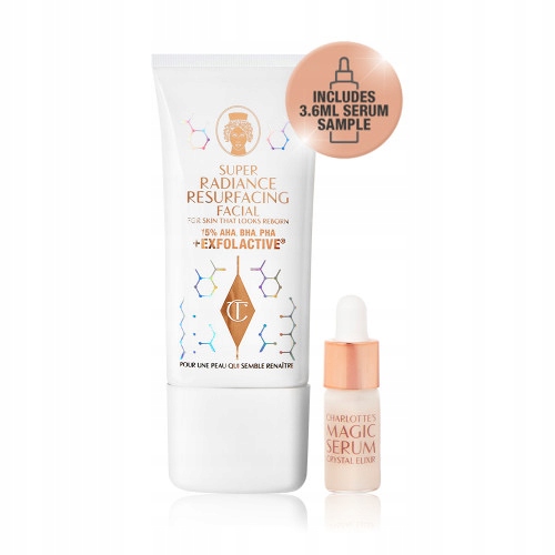 Charlotte Tilbury- Radiance Resurfacing Facial pilling kwasowy