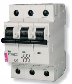 Ogranicznik mocy 3P 25A typ Etimat T Eti