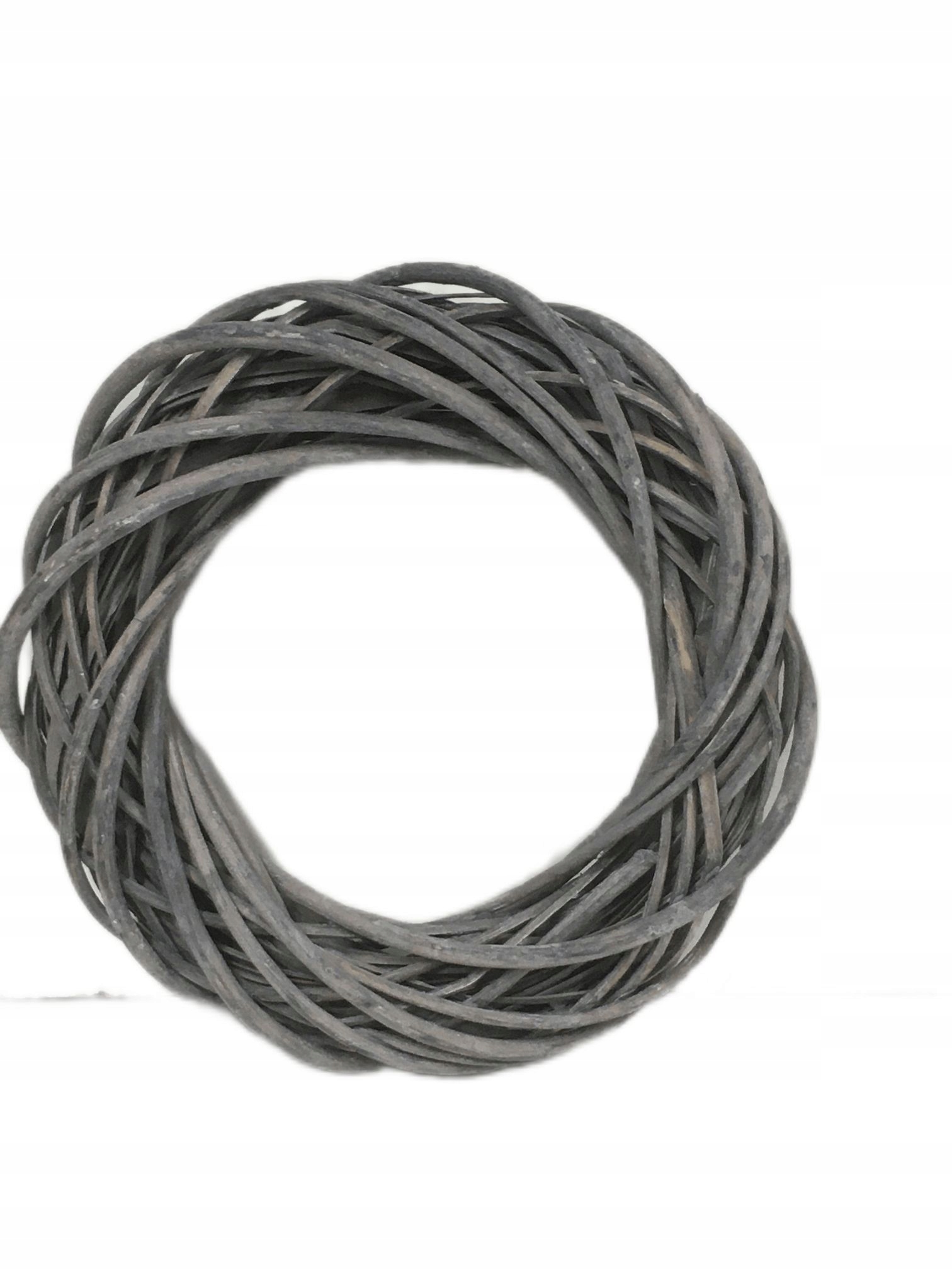 

Wianek Wiklinowy Szary 20 CM Gruby Stroik