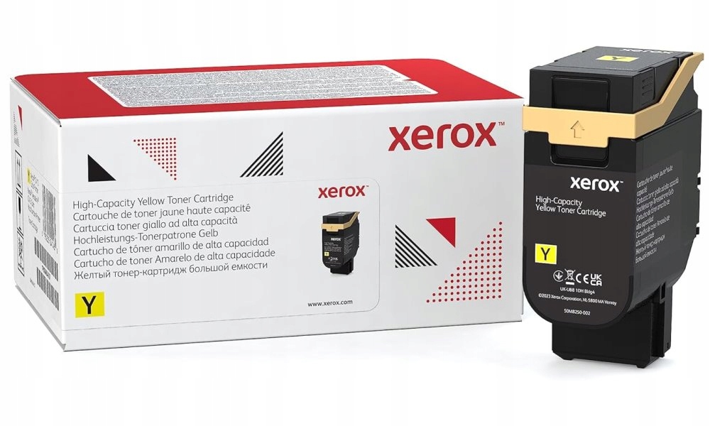 Xerox originální toner High Capacity žlutý pro C320/C325 (5500 stran)