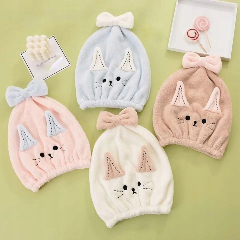 Czepek Turban Ręcznik Do Suszenia Włosów Mikrofibra Rodzaj inny