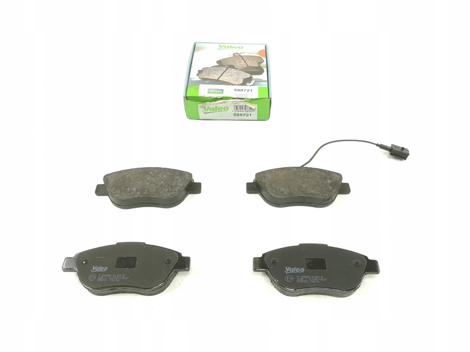 

Klocki Hamulcowe Przód Fiat Bravo II 07-14 Valeo