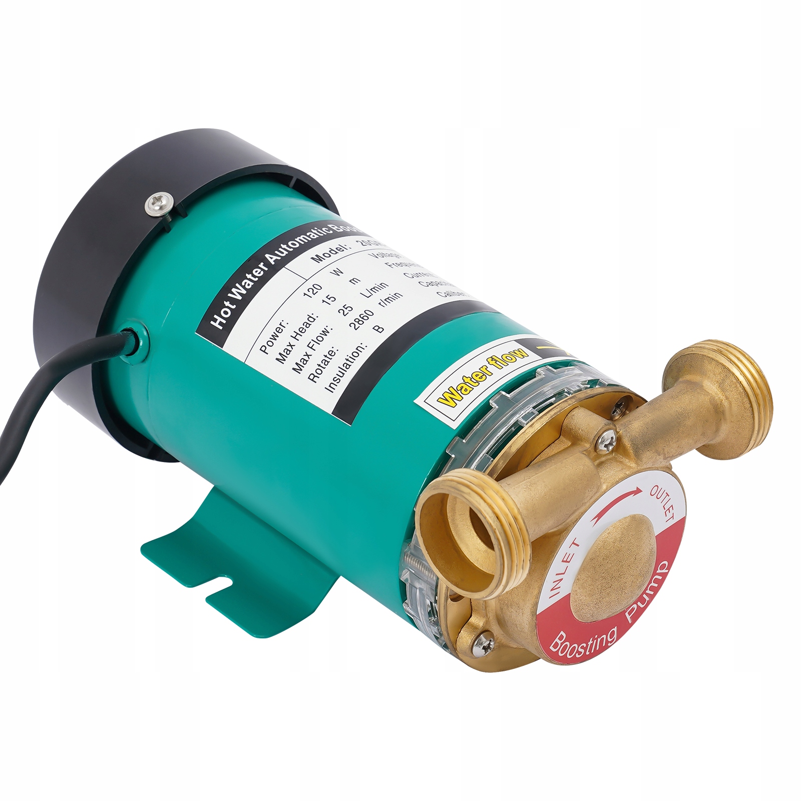 120 W Automatické Pomocné Čerpadlo 1500 L/h