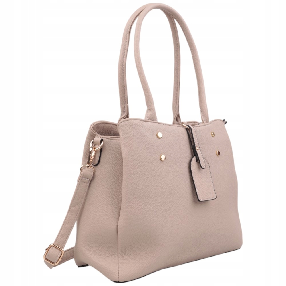 Torebka damska shopper na ramię miejski shopperki pojemne torebki klasyczne