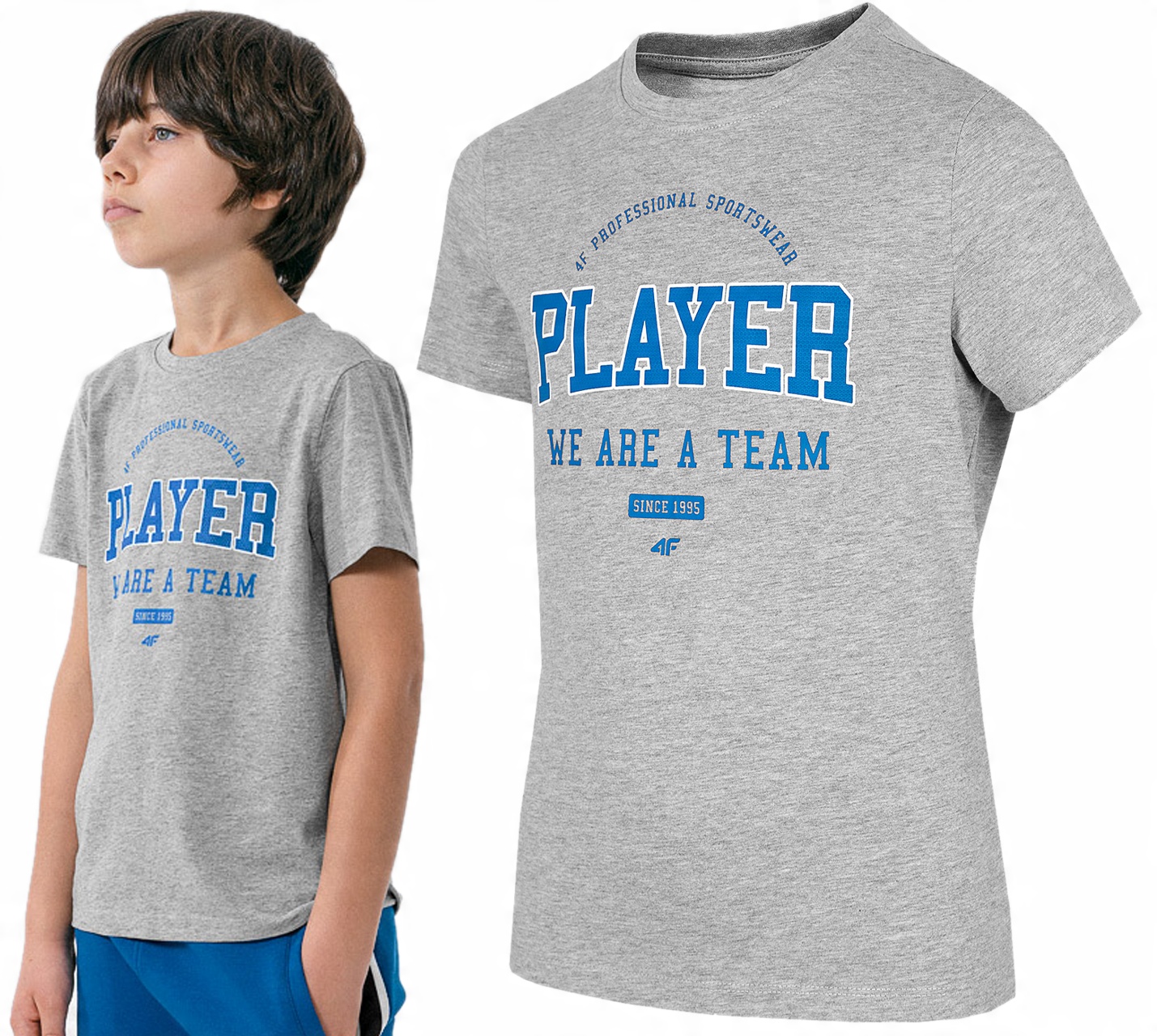 

Koszulka Chłopięca 4F T-shirt JTSM007 Junior 128