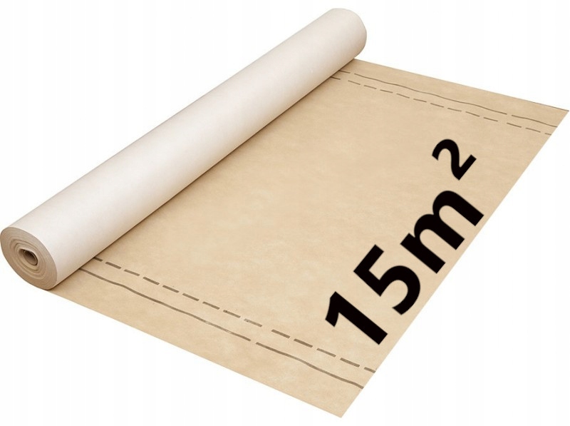 MEMBRANA DACHOWA FOLIA NA DACH || DACH IMPACT 120g || 1,5mx10mb - 15m² Długość 10 m