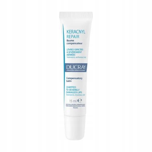 Ducray Keracnyl Repair balsam odbudowujący do ust 15 ml