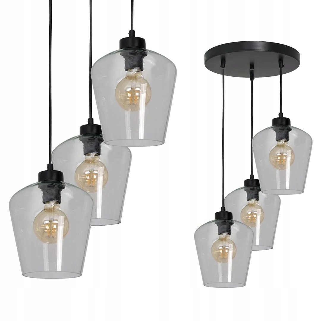 Závesná lampa luster 3x60W Santiago Milagro