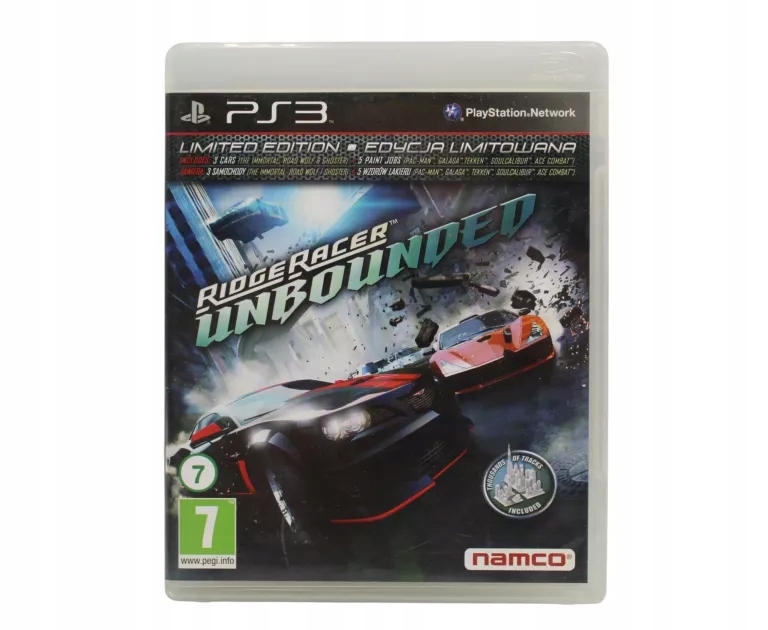 RIDGE RACER UNBOUNDED PLAYSTATION 3 (PS3) PUDEŁKOWA