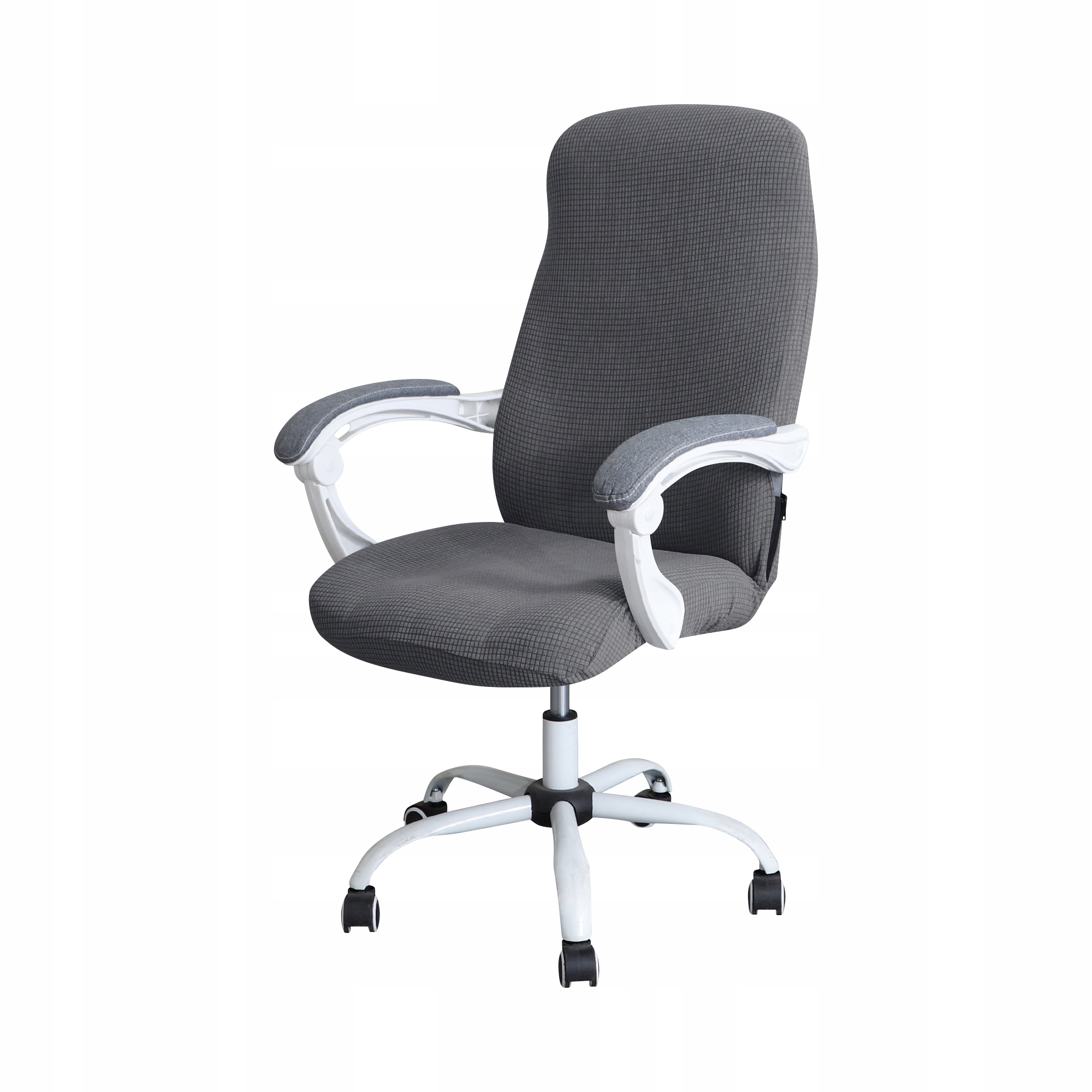 

Pokrowiec fotel Obrotowy biurowy Szary żakard