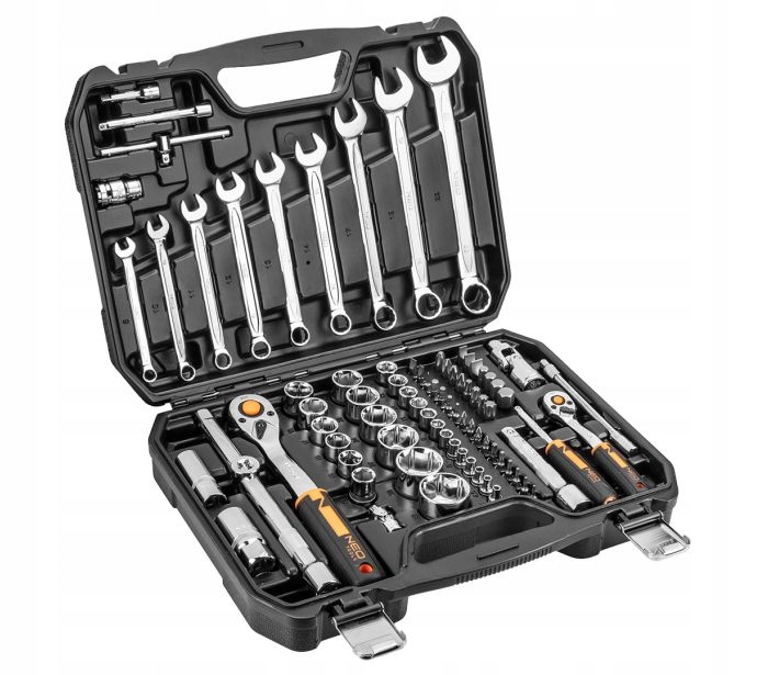 Nástrčné Kľúče 1/2 1/4 Sada 82 Kusov Neo Tools