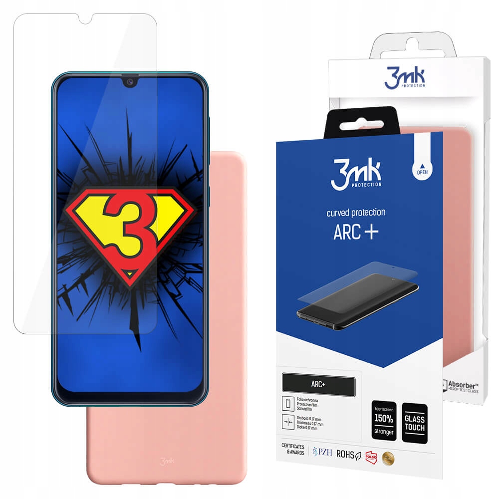

Etui Pink Case 3mk + Folia na Samsung Galaxy M21