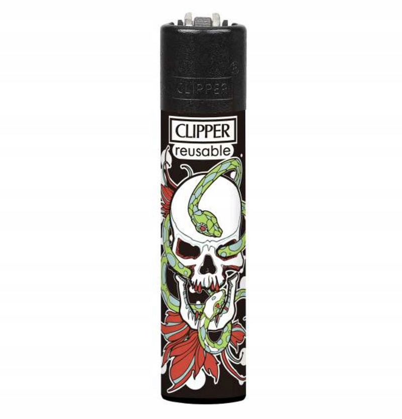 

Zapalniczka Clipper Skulls Flowers