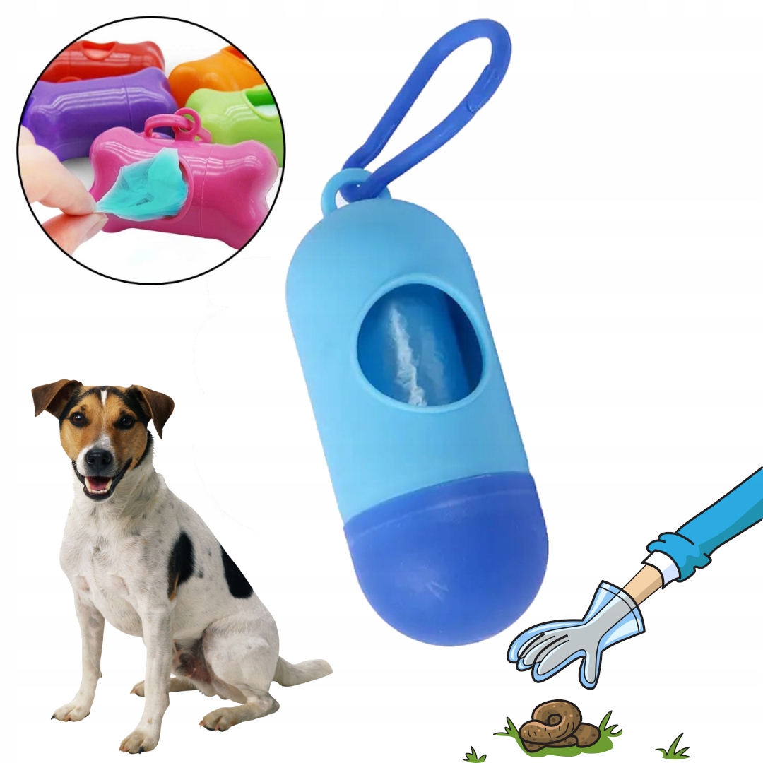 

Etui Na Worki Na Psie Odchody Niebieskie Worki