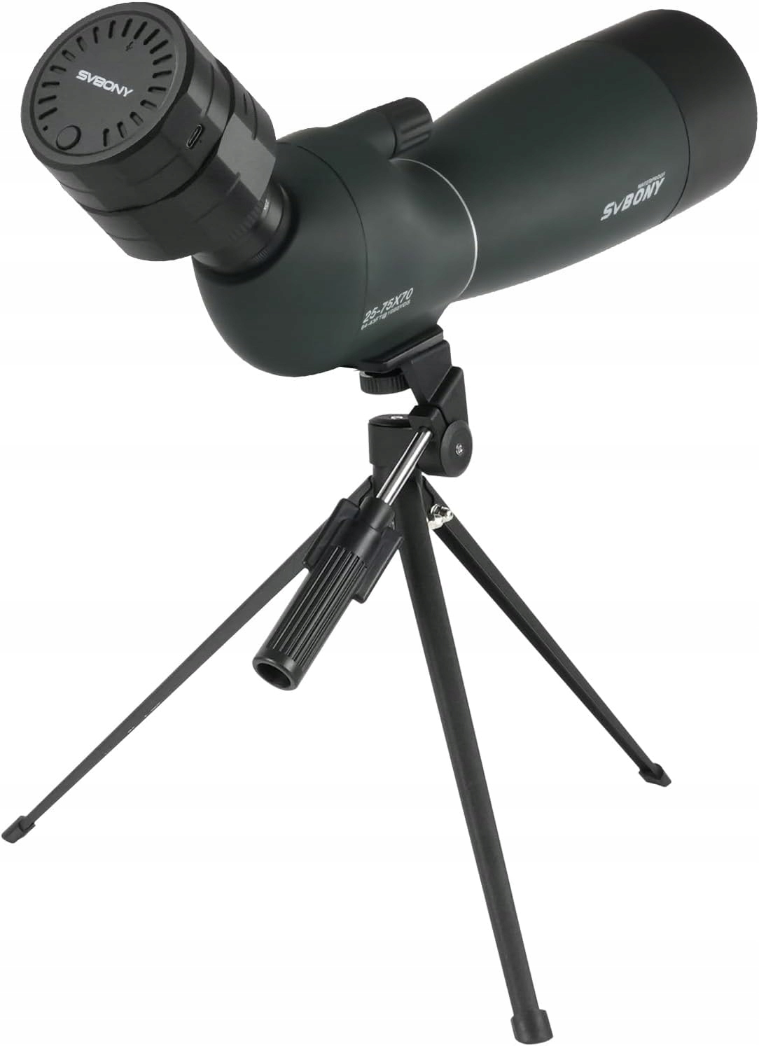 Svbony SV28 Lunety 25-75×70, Wyposażona w kamerę WiFi SC002,Teleskop,FMC