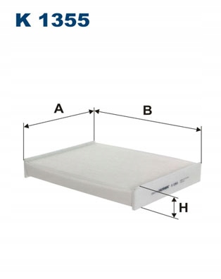 K1355 FILTRON FILTR KABINY Producent części Filtron