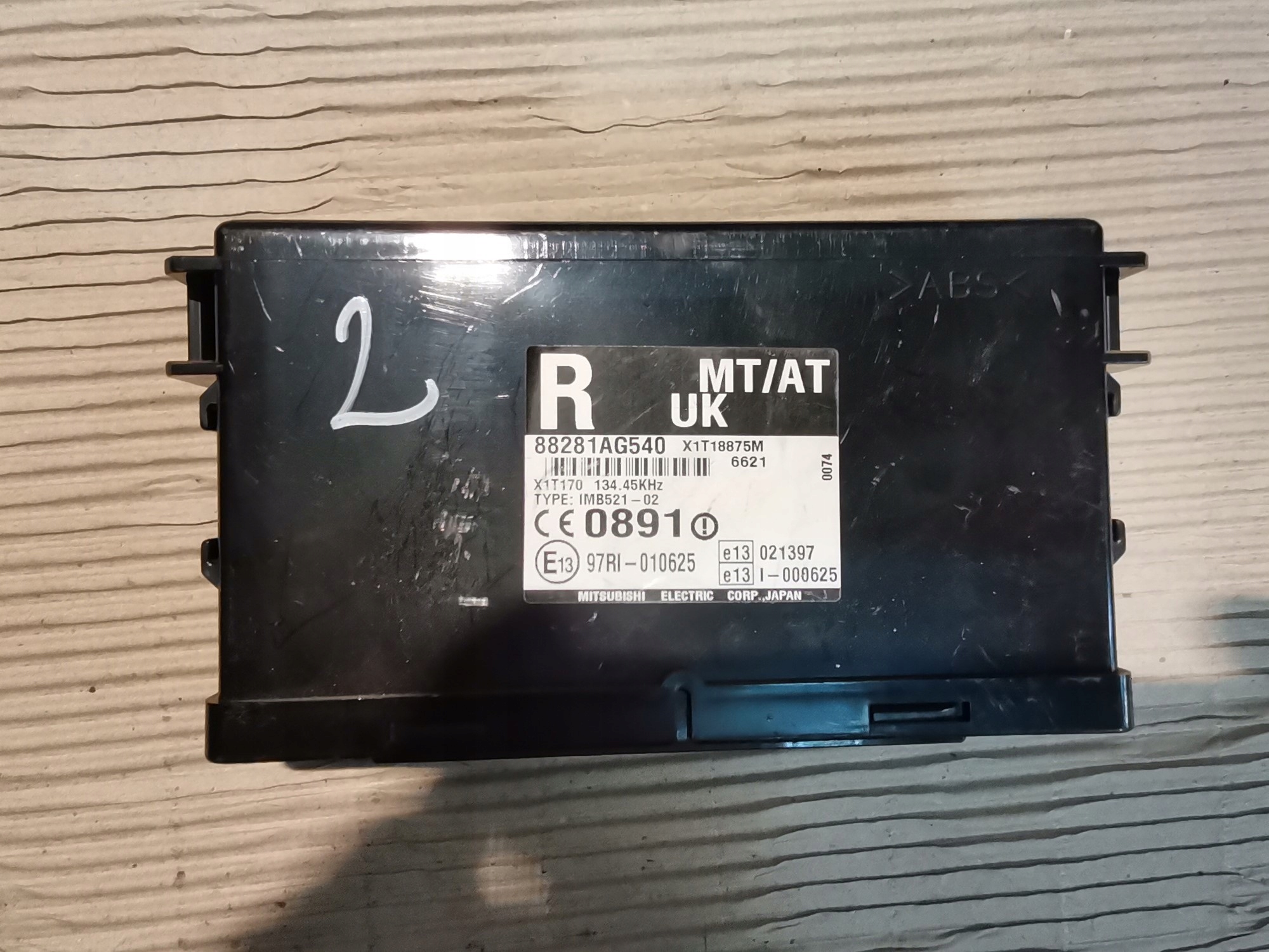 2 блок комфорта subaru Legacy IV 88281AG540