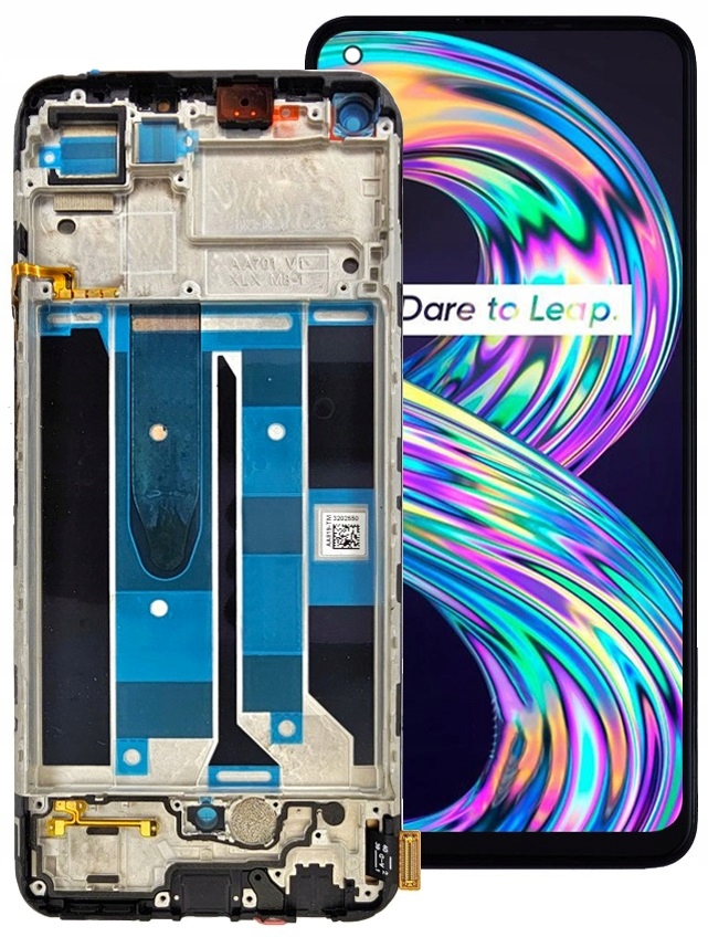 Displej Pro Oppo Realme 8 (RMX3085) Incell LCD Displej Rámeček G/f