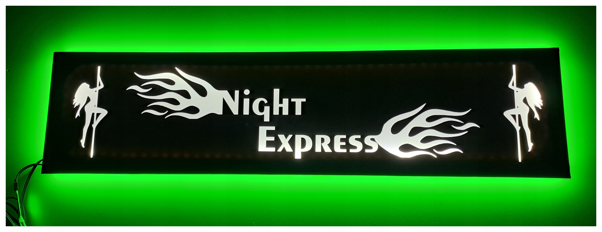 Led tabuľa Night expres nad posteľou man daf scania s podsvietením kabíny Tir