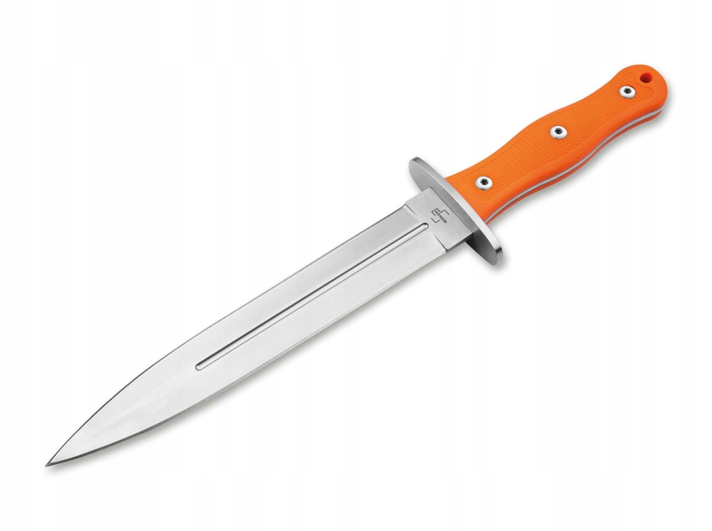Nůž Böker Plus Boar Dagger 02BP0020 23 cm 440C Tpr oranžový