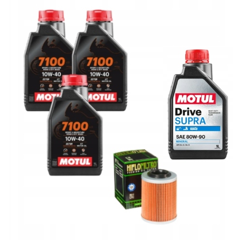 Sada olej Motul 7100 filter Cf Moto 520 C-force