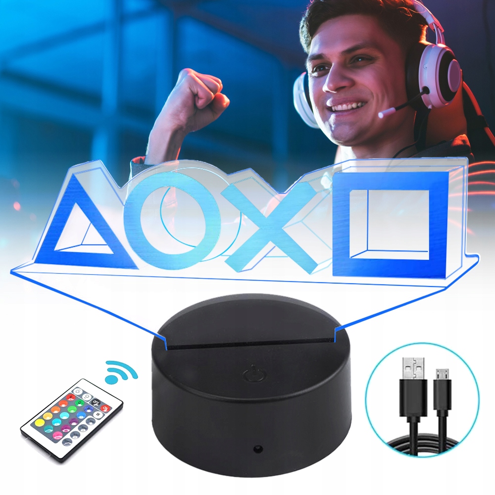 

Oficjalna Lampka Playstation Icons Light Z Pilot