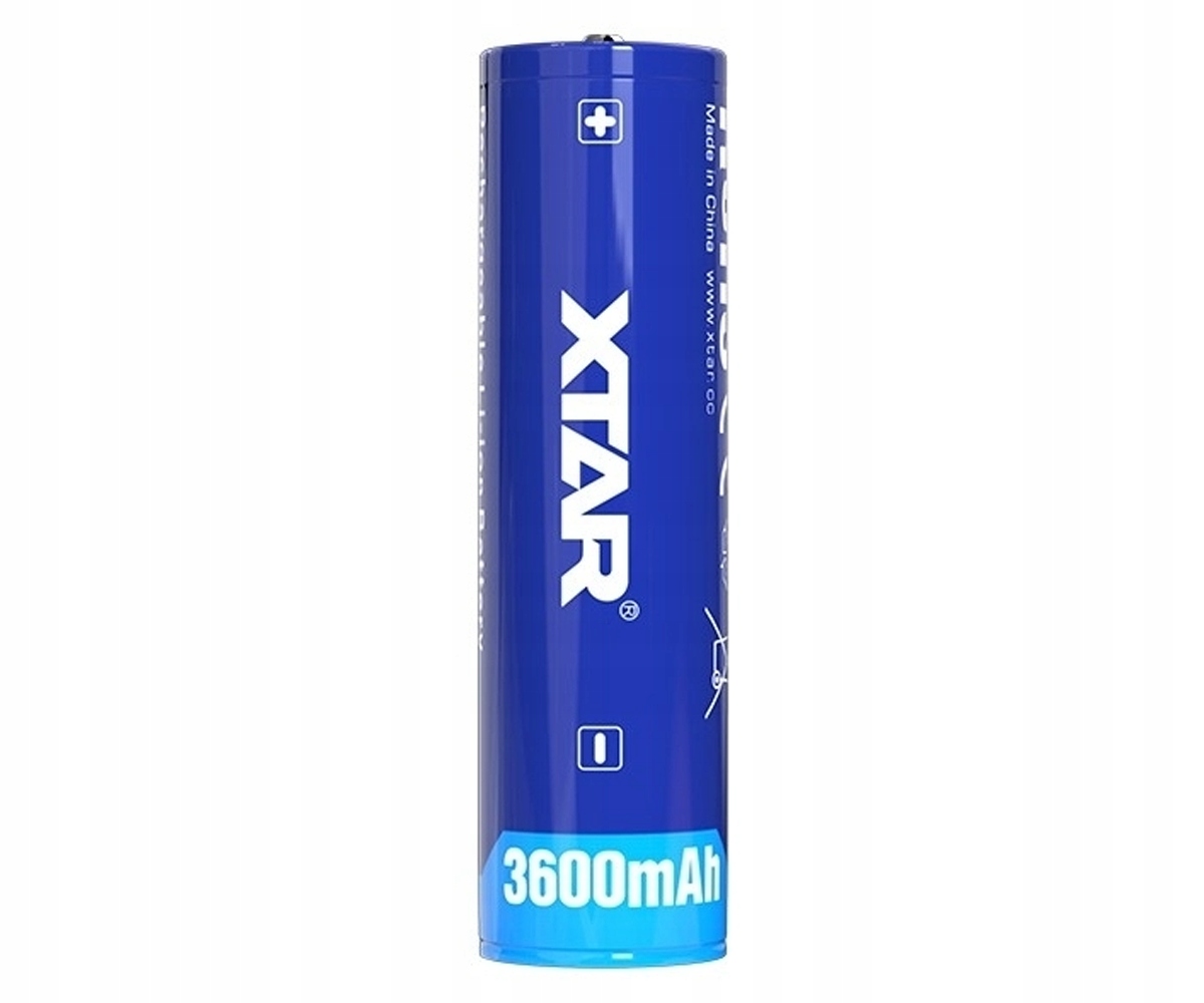 

Xtar 18650-360PCM 3600mAh Li-ION Protect 3,7V 10A