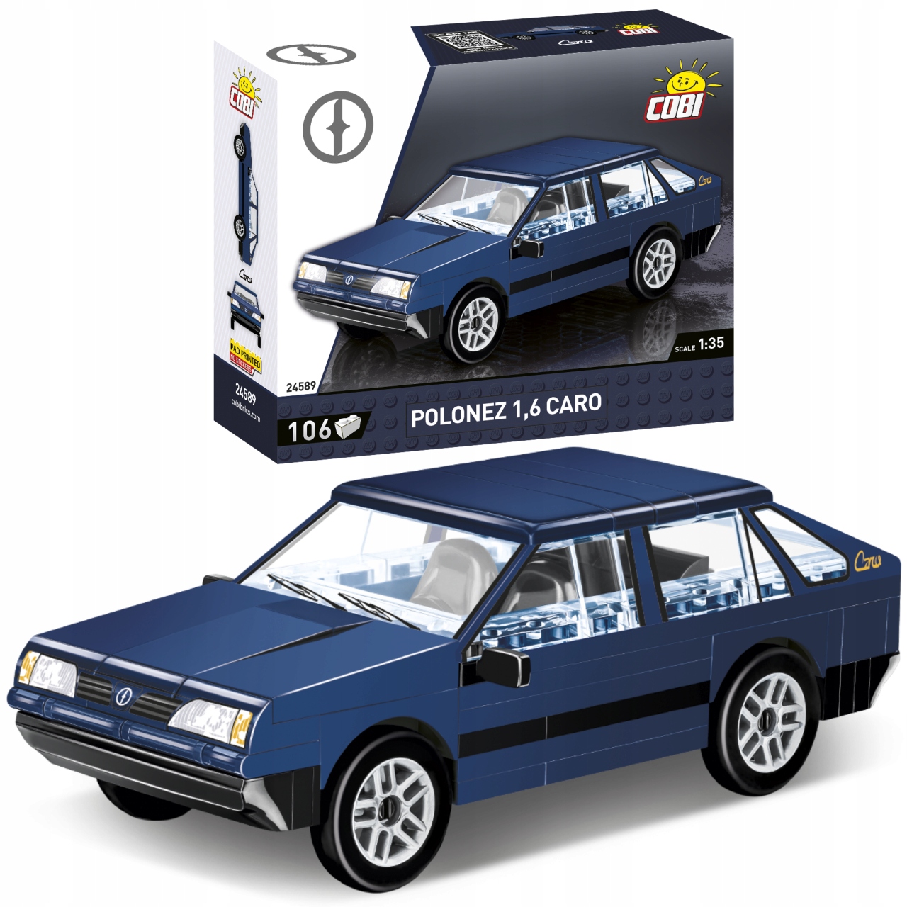 

Cobi 24589 Polonez 1.6 Caro Klocki Samochód Auto