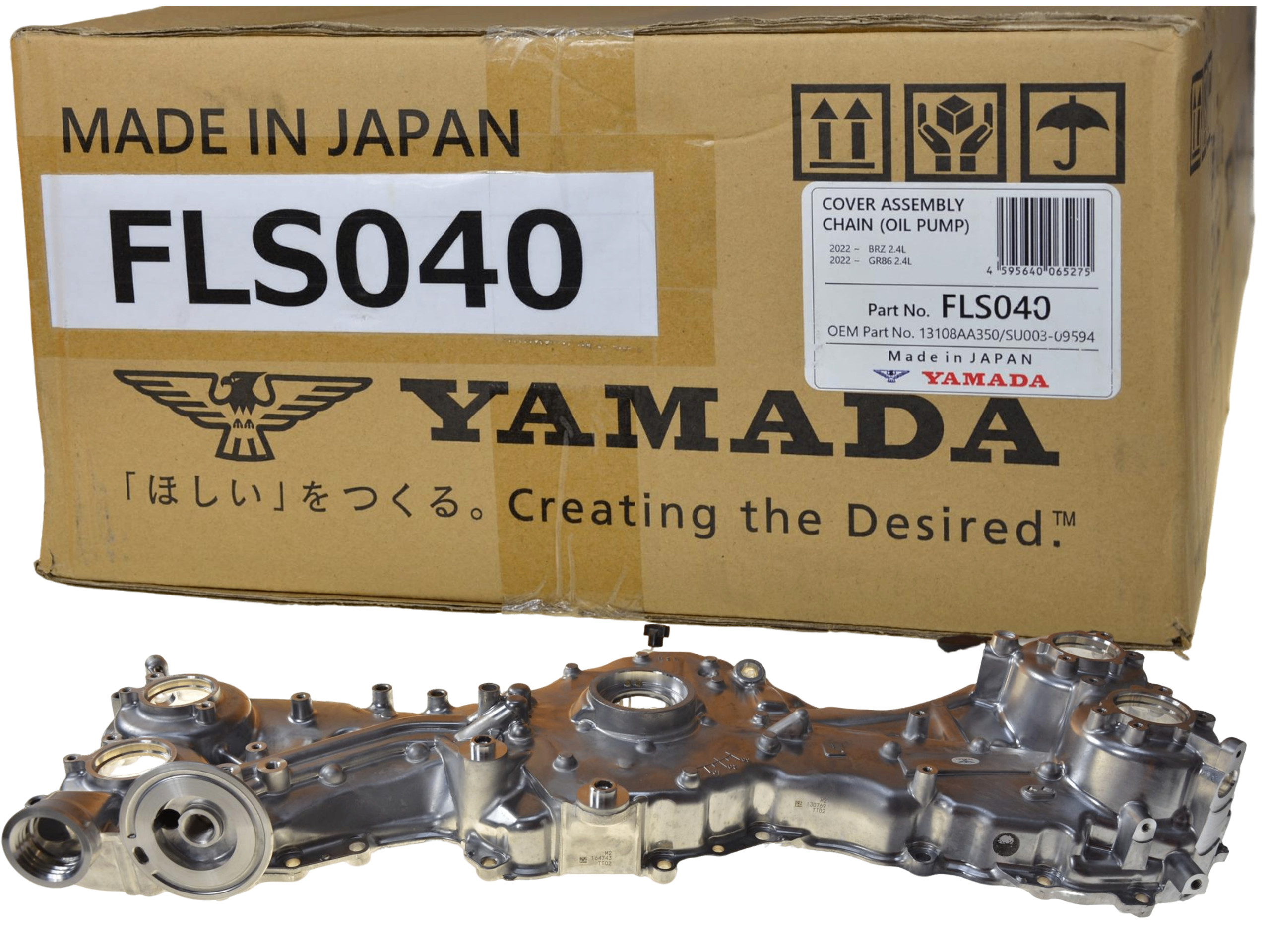 Olejová Pumpa Krytka Rozvodového Krytu Subaru Yamada FLS040 Vyrobená V Japonsku