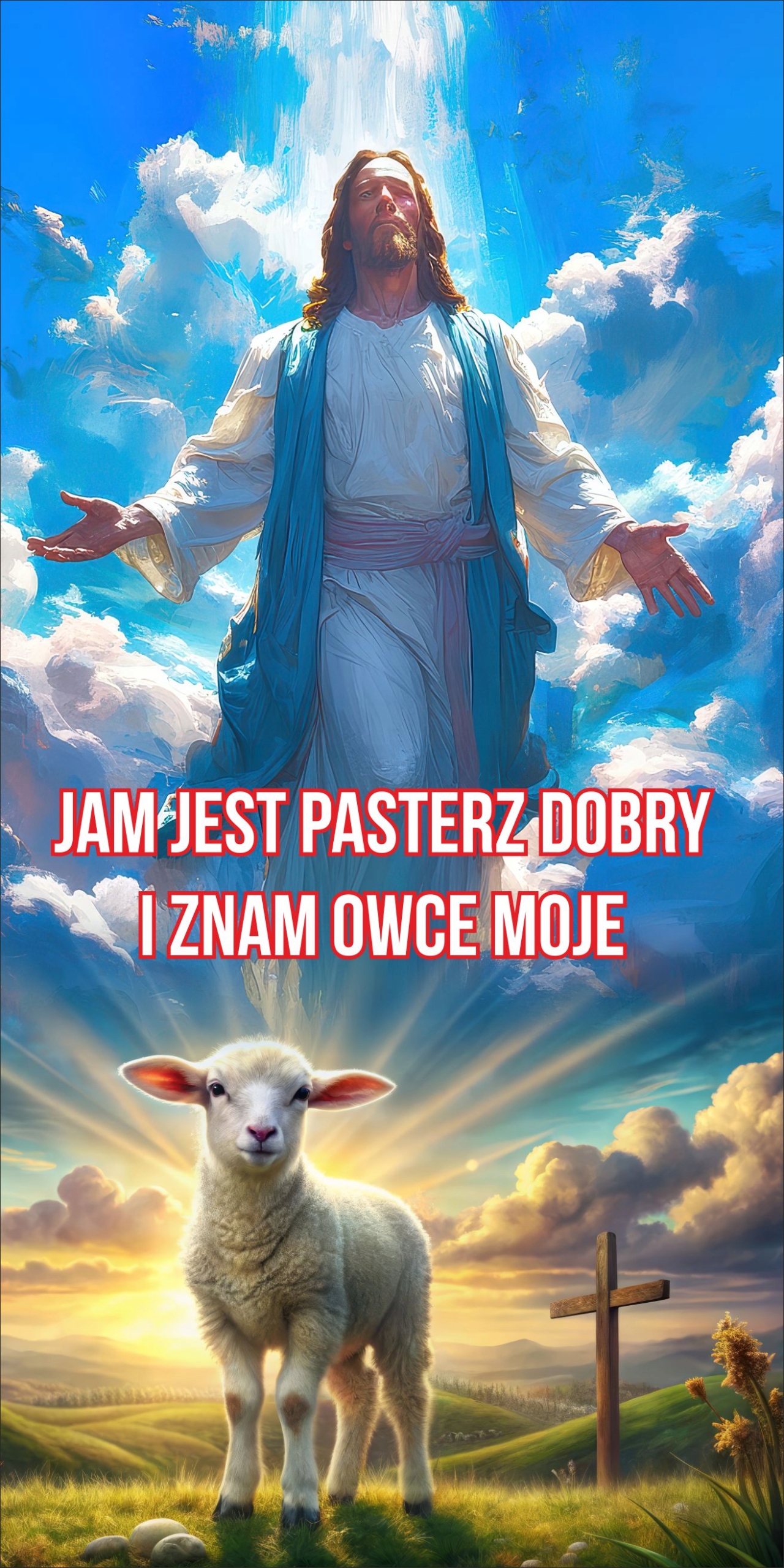 Boże Ciało Baner na ołtarz ołtarze dekoracja obraz Plakat 200x100 cm BC8