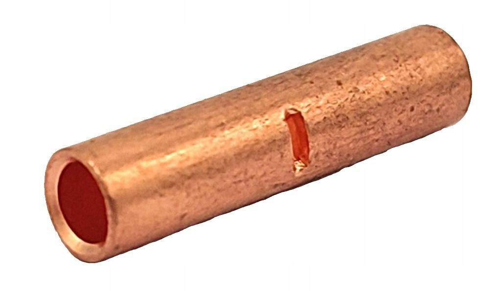 

Tulejka złączka mufa kablowa miedziana Cu 6 6mm2