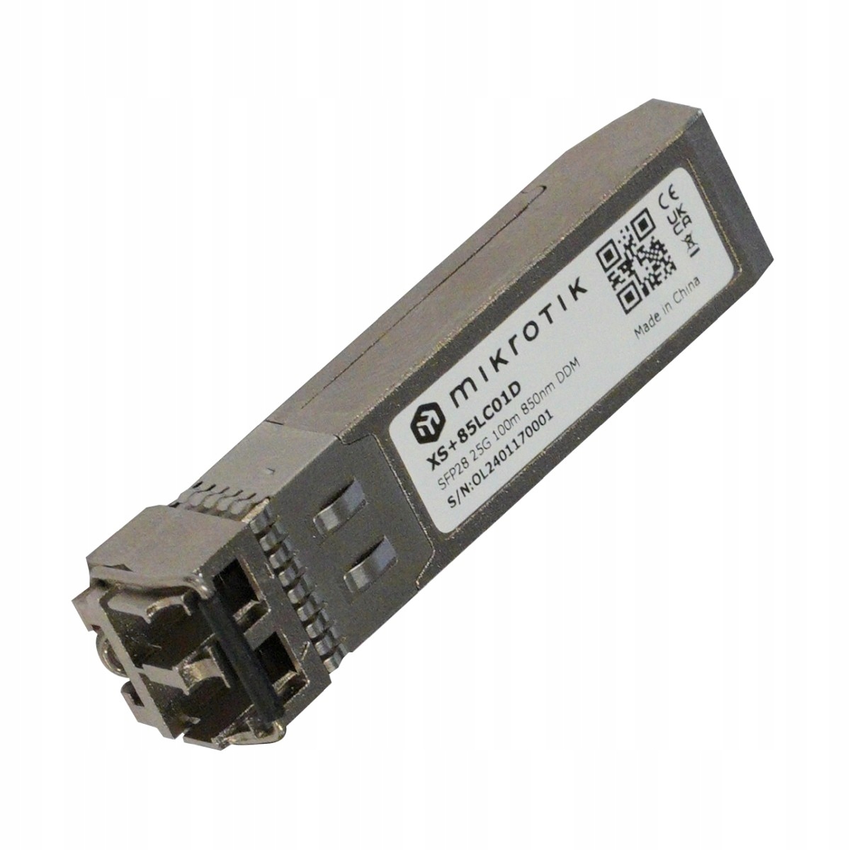 Modul SFP28 Mikrotik XS+85LC01D 25G LC Upc 100 m MM 850 nm
