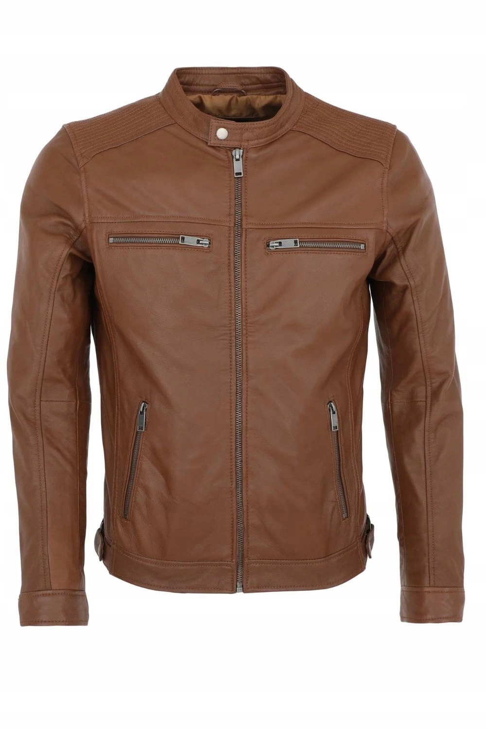 Kutka Chyston timoty pánská přírodní ovčí kůže hnědá vel. 2XL