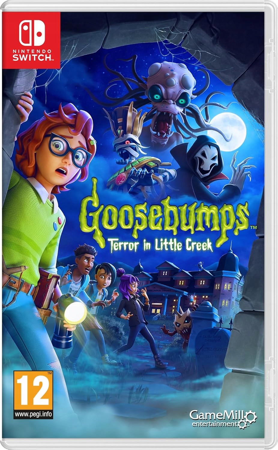 Goosebumps Terror In Little Creek Nintendo Switch Kartridż