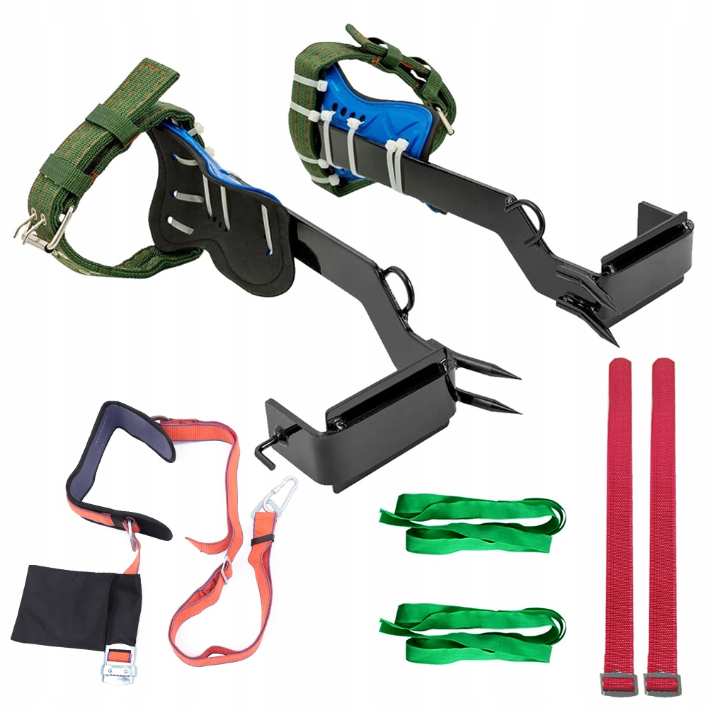 Kolce do wspinaczki na drzewa Zestaw Solidne narzędzie do wspinaczki na słu