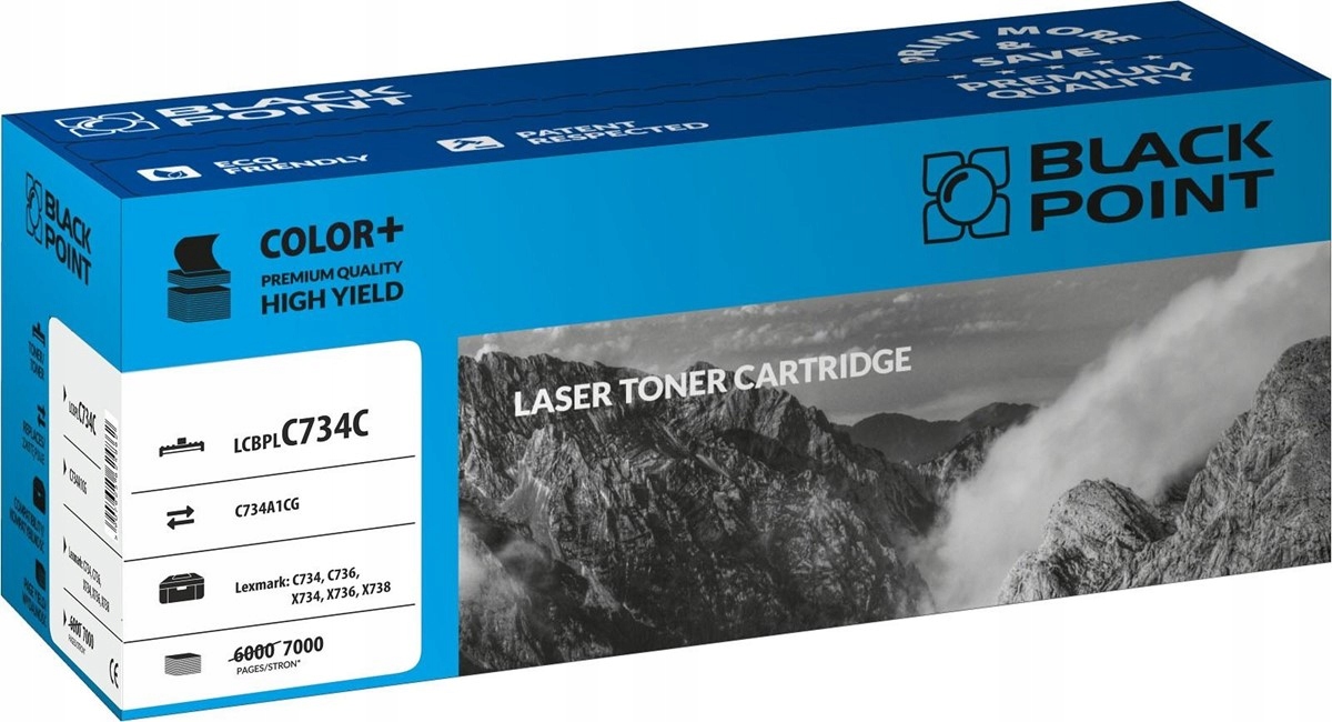 

Toner Cyan Do Lexmark X734de C734dtn C734dn C736dn