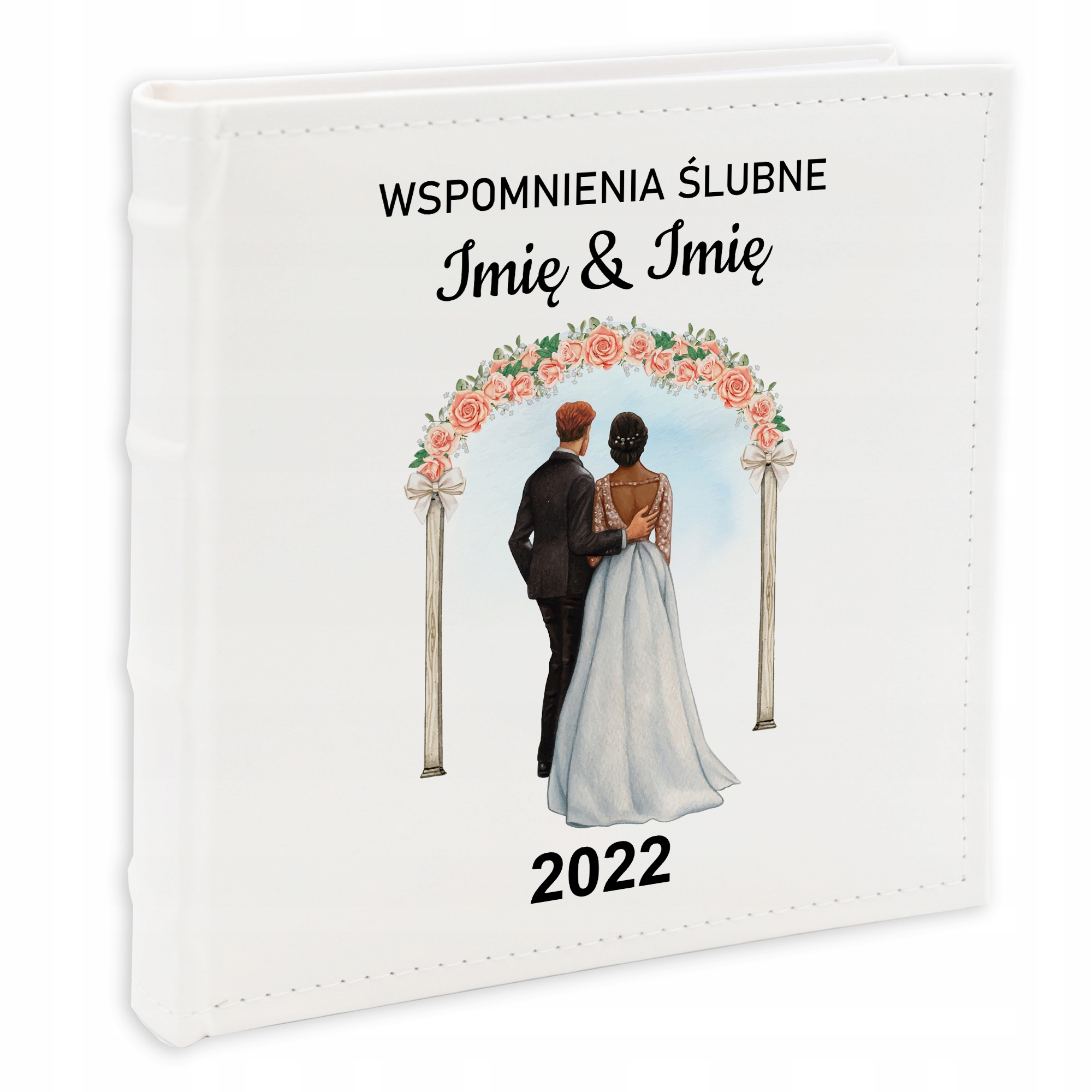Album na fotografie 10x15 cm Bílá Na Svatba Vzpomínky Kreator