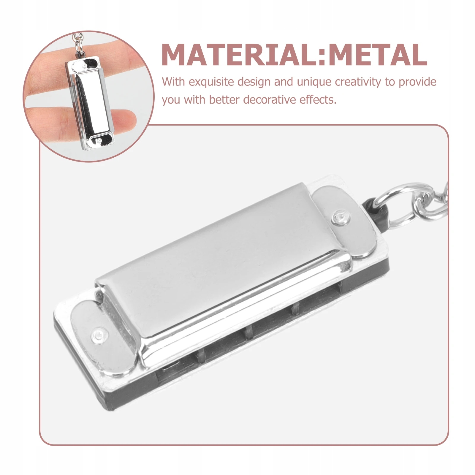 Light Breloczek z harmonijką 4 szt Marka inna