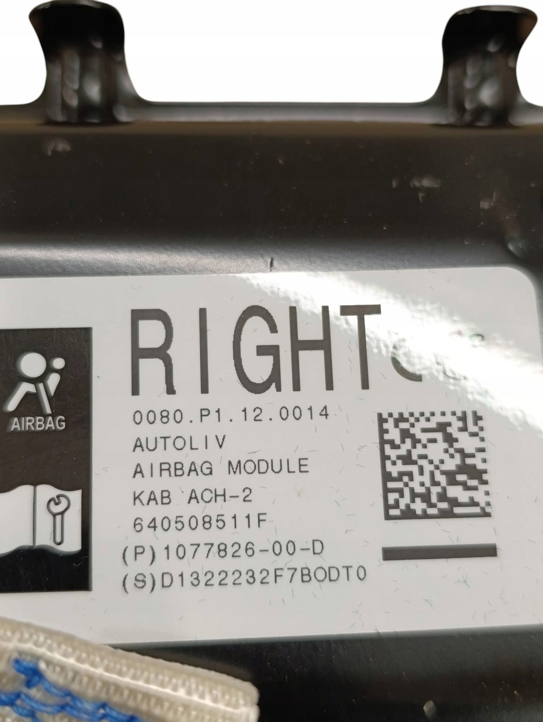 tesla MODEL S 2022 с спереди подушка безопасности Airbag