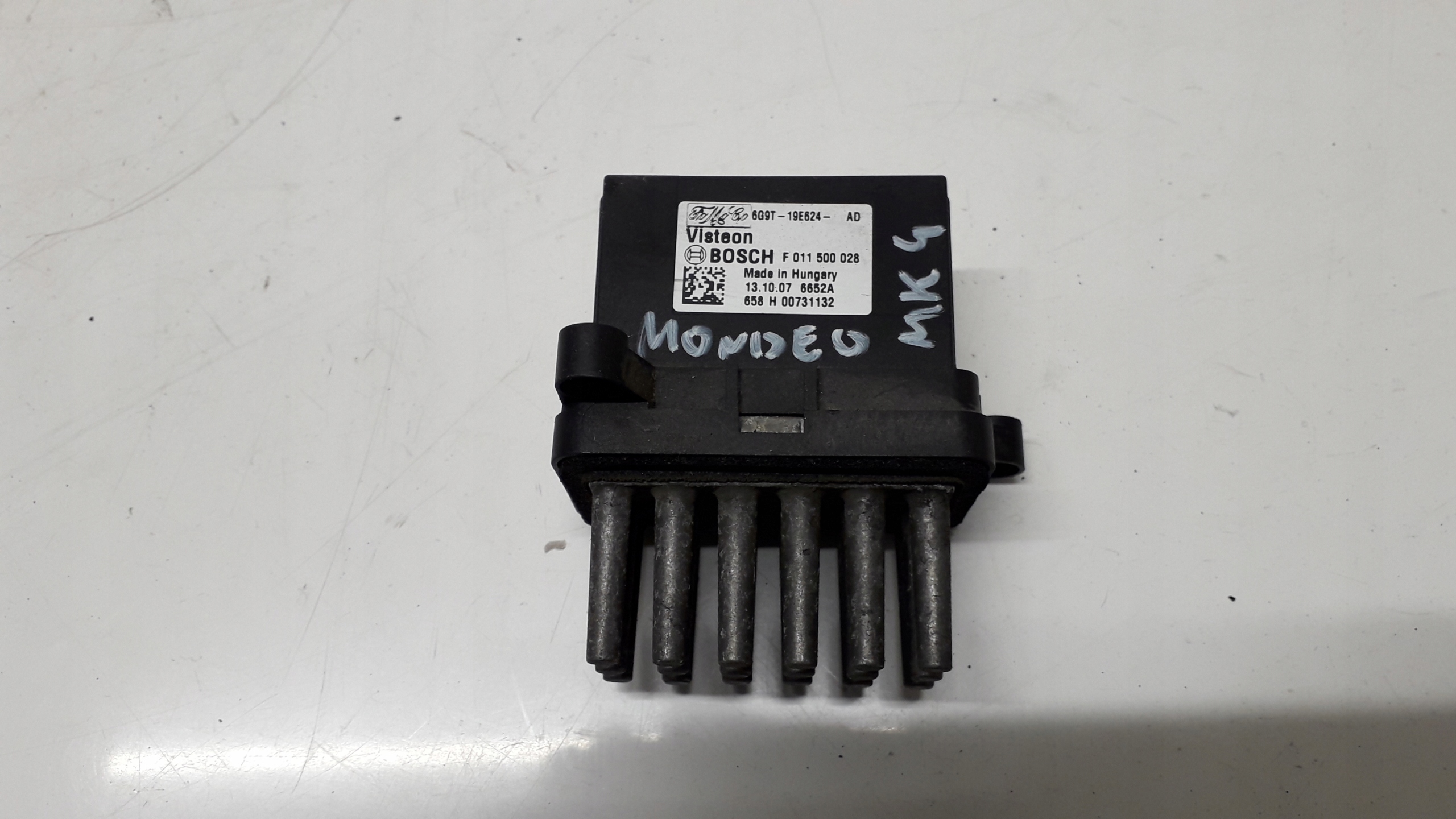 FORD MONDEO MK4 REZYSTOR DMUCHAWY 6G9T-19E624-AD