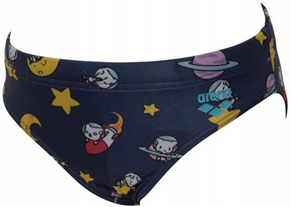 X9683 Arena space Slipy Kąpielówki Junior 128 CM
