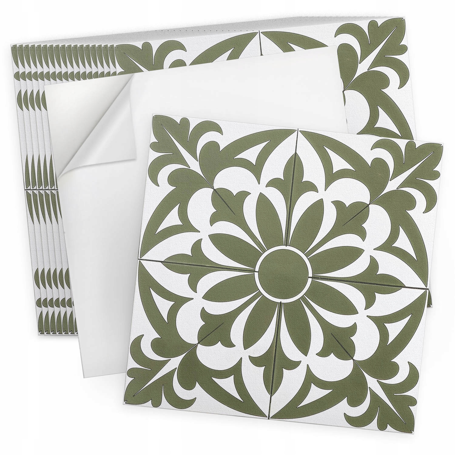 Balíček Pvc vinylových dlaždic 20 ks 20x20 cm Květinový vzor s listy