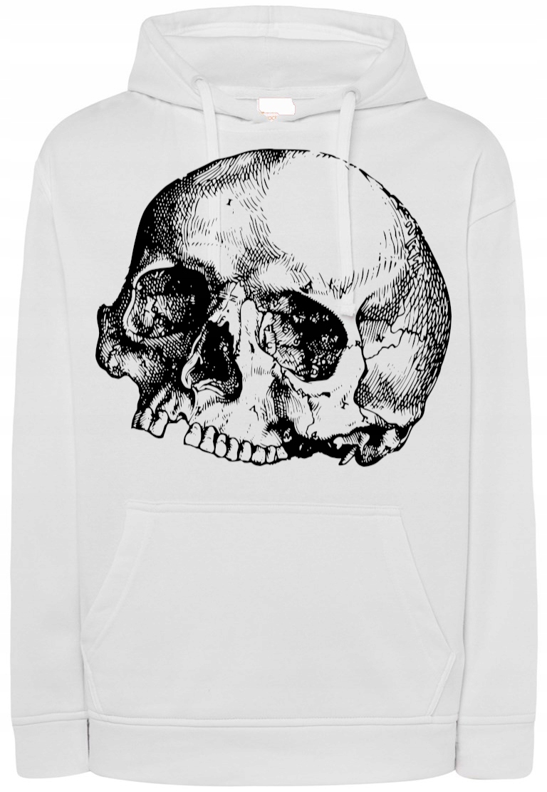 Pánská mikina s potiskem Lebka Skull vel. 3XL