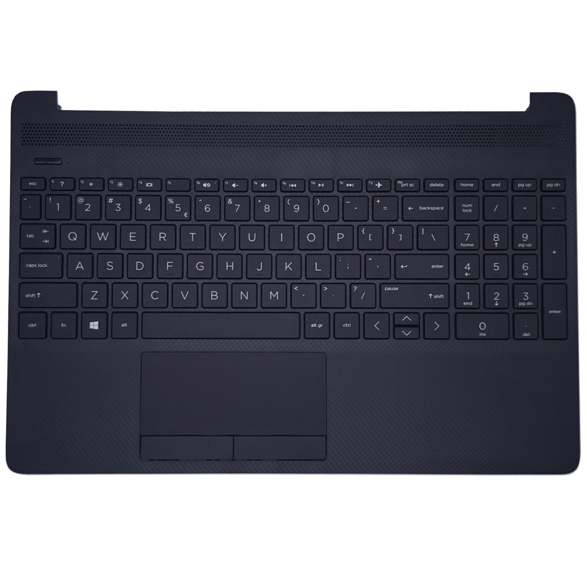 Palmrest s klávesnicí pro Hp 250 255 15-DW 15-GW Černá Touchpad Us