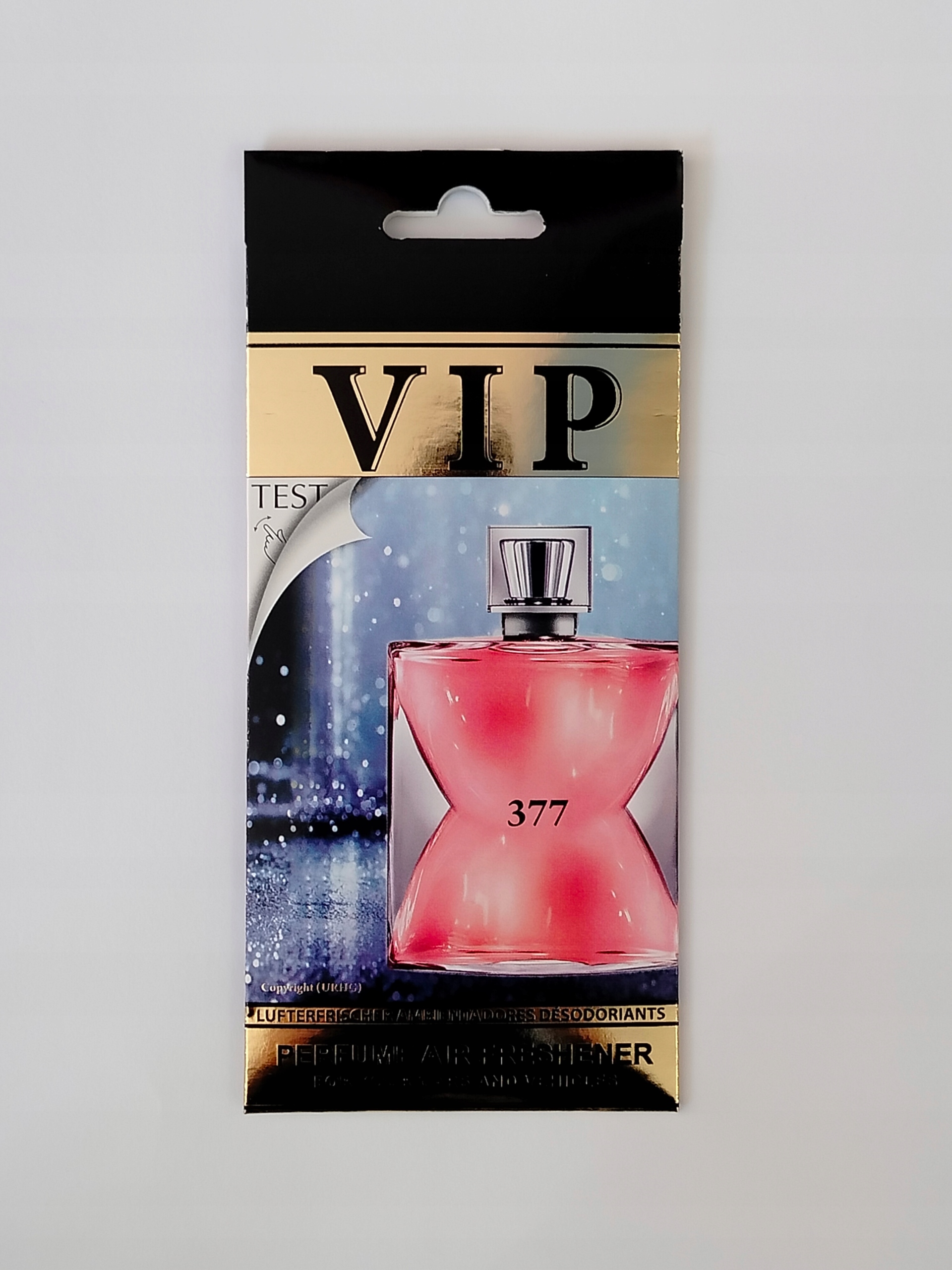 zapach zawieszka Caribi Vip 377